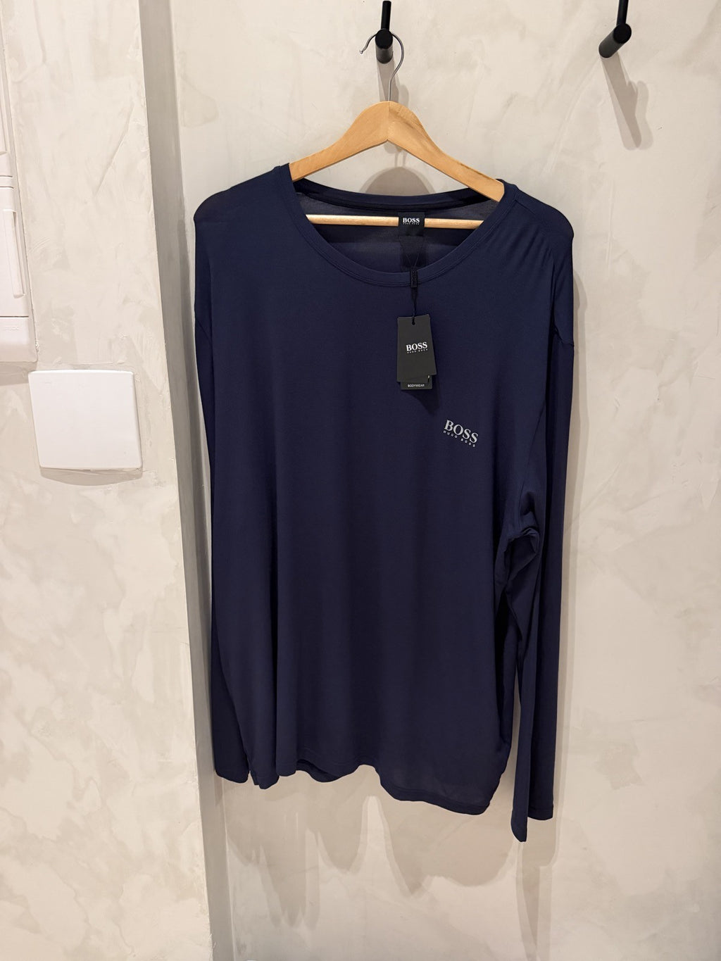 BOSS UV Azul Manga Longa