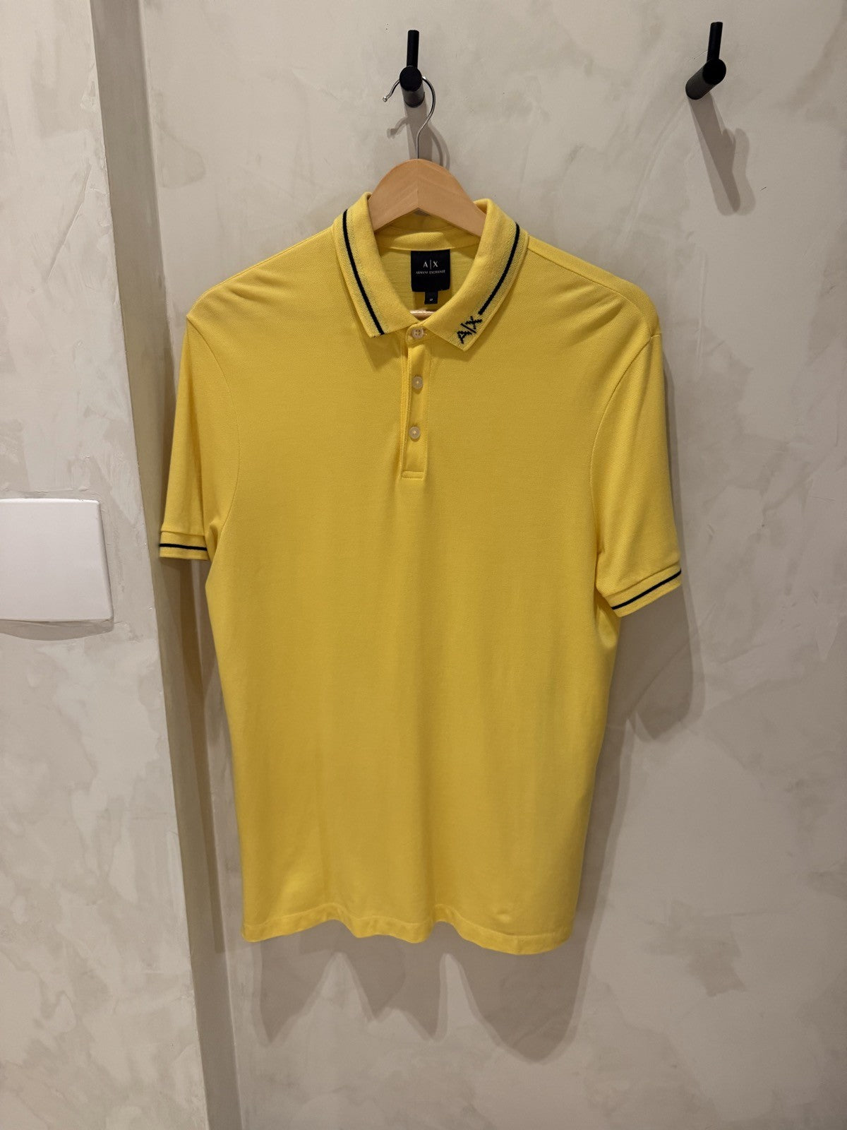 Armani Exchange Polo Amarela