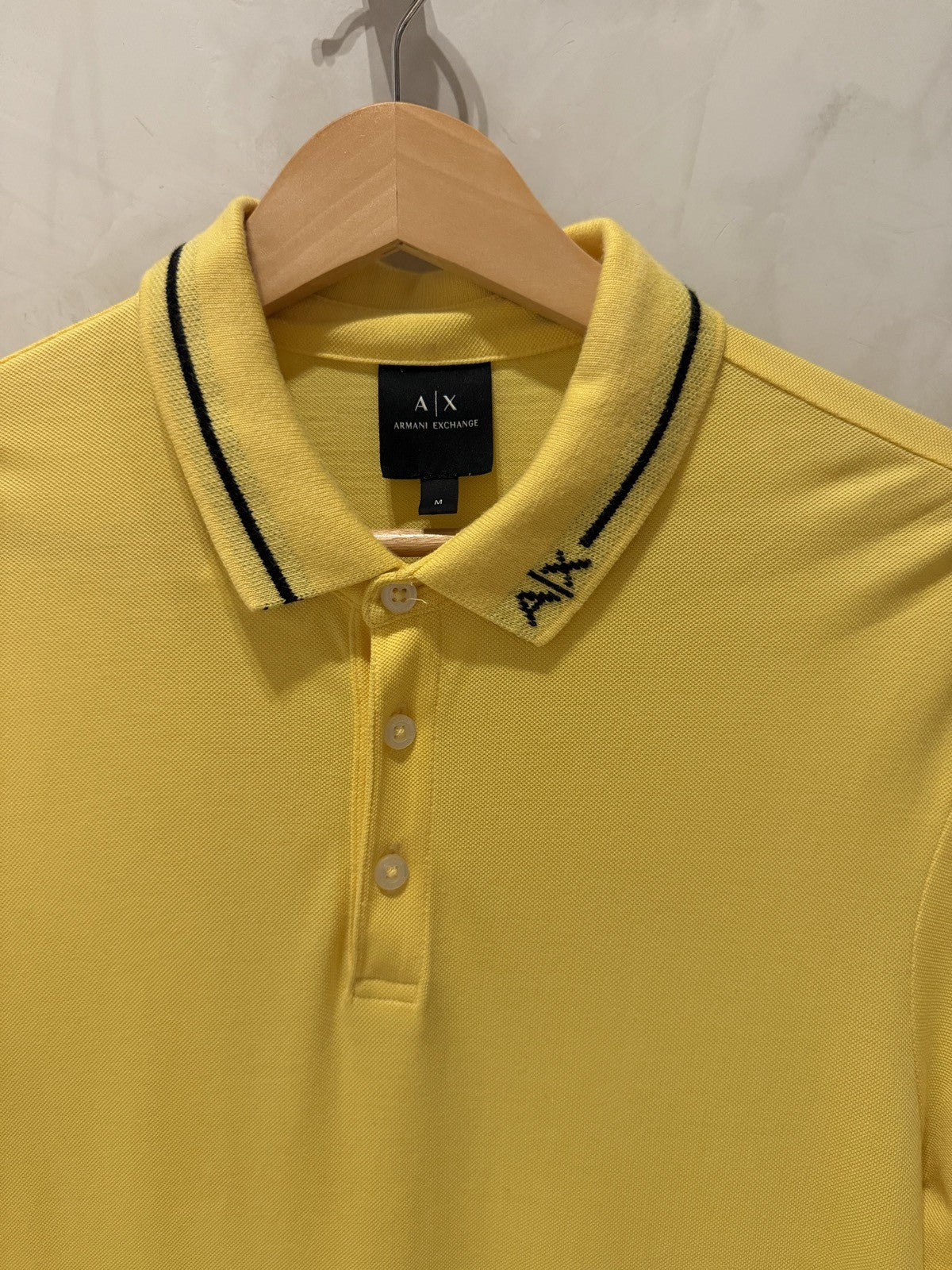 Armani Exchange Polo Amarela