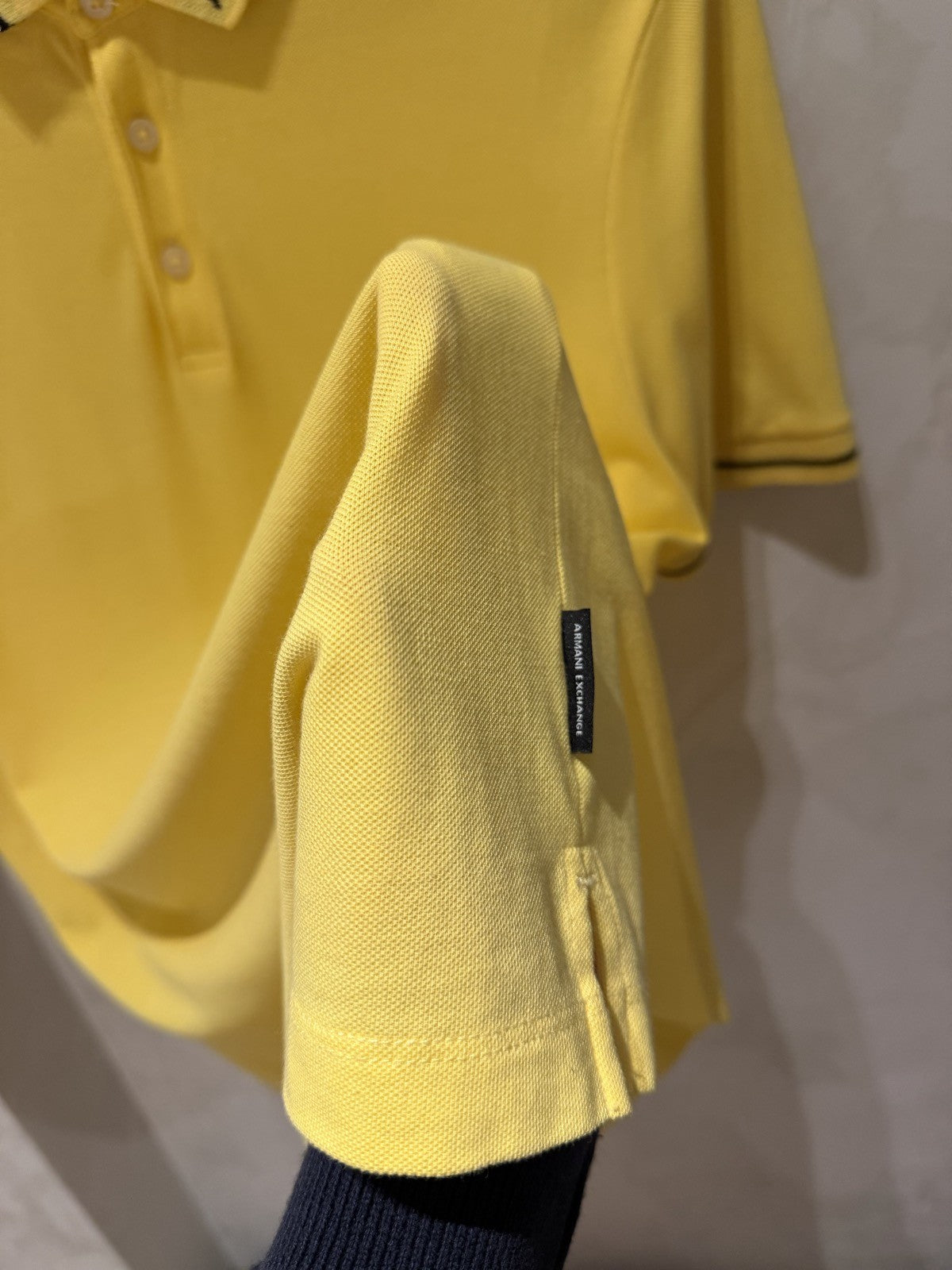 Armani Exchange Polo Amarela