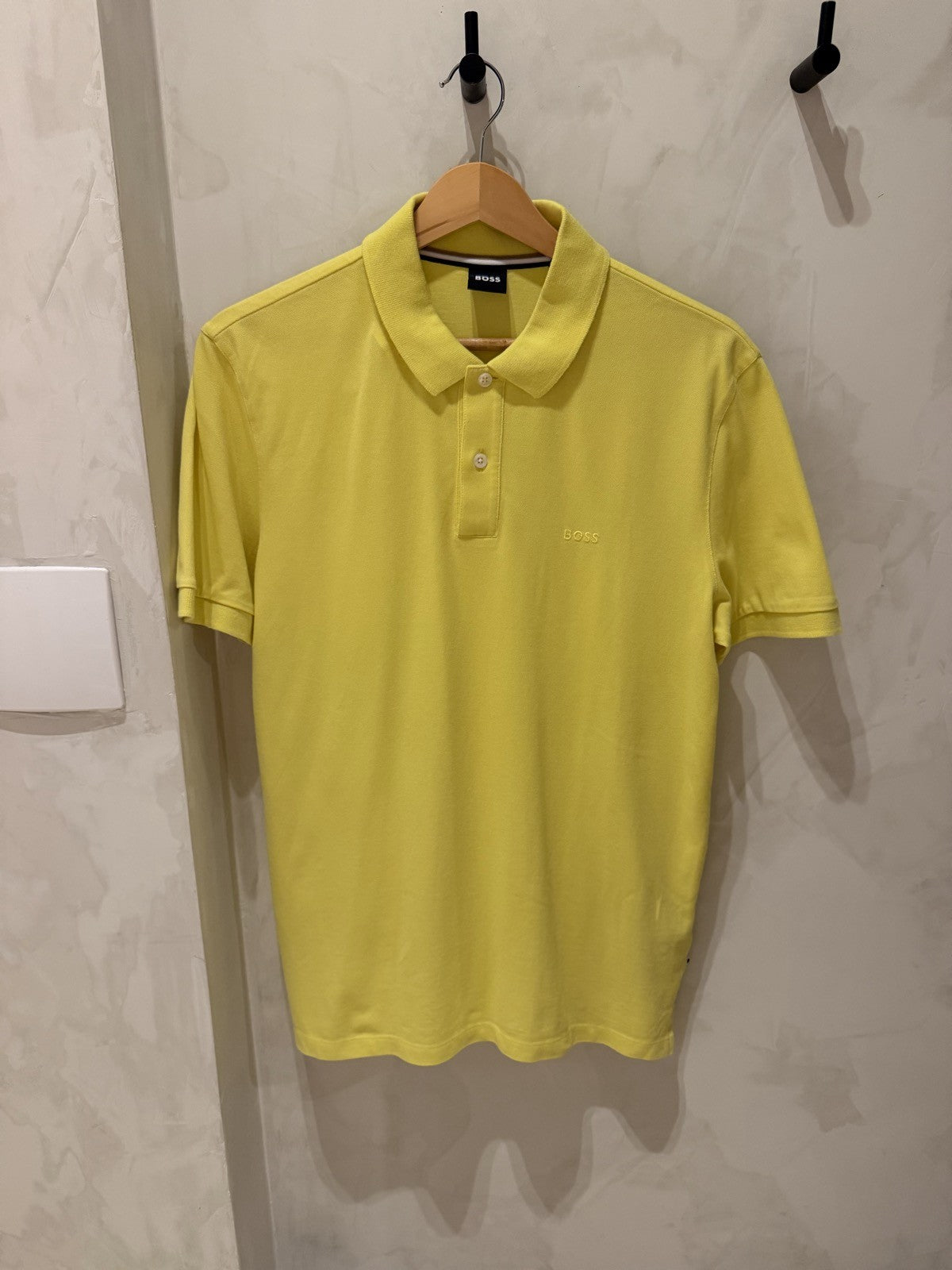 BOSS Polo Amarela