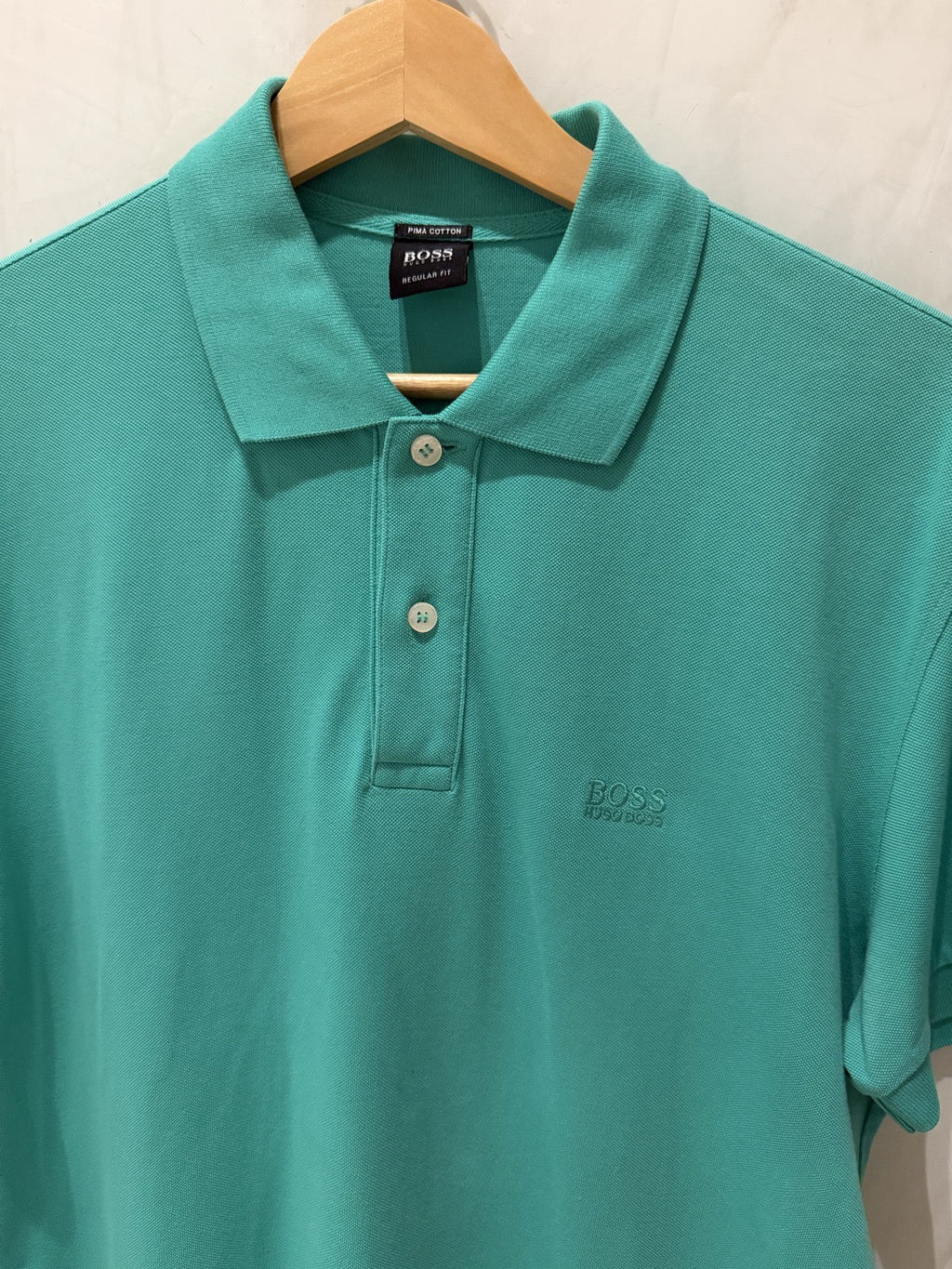 BOSS Polo Verde