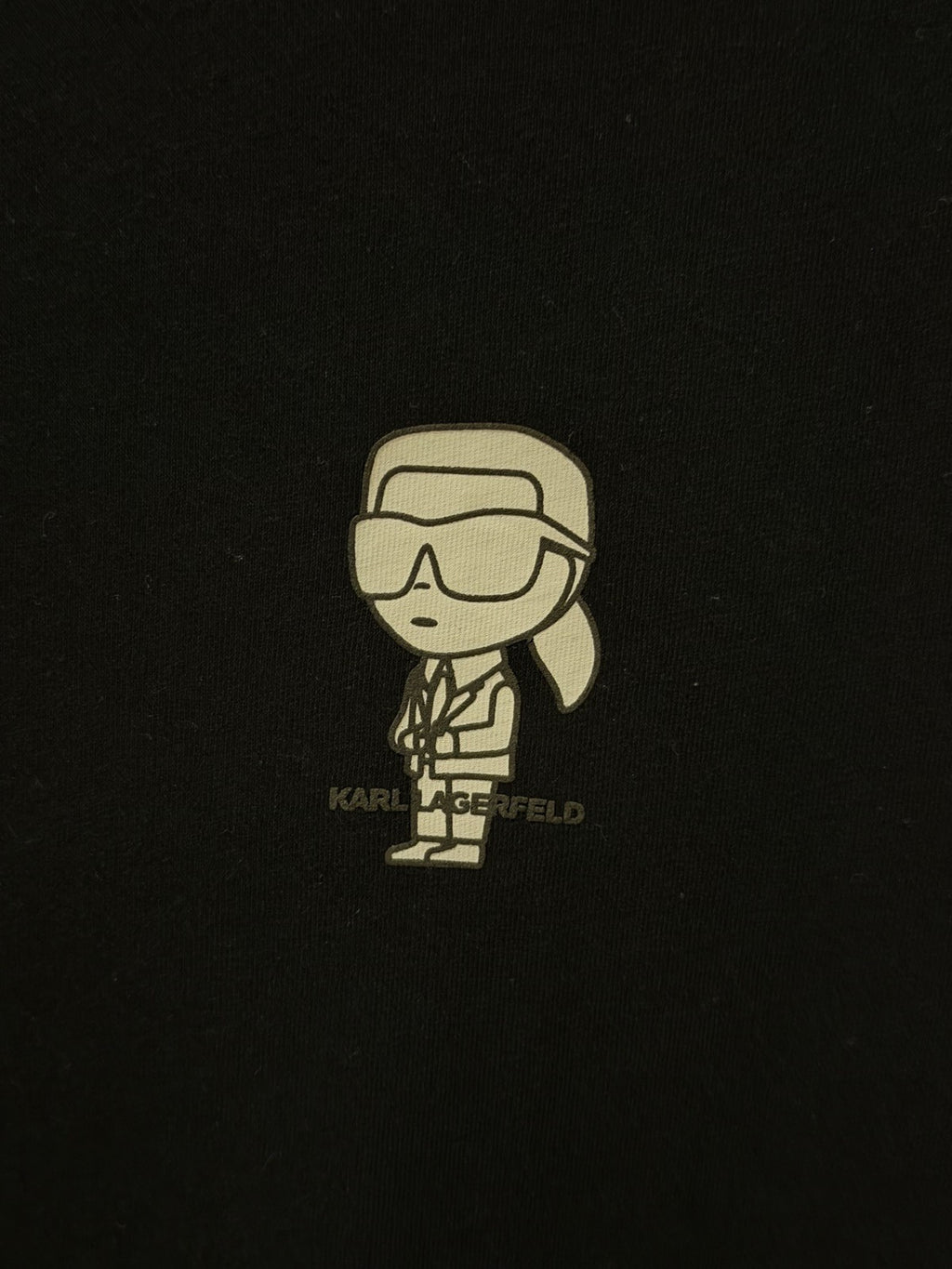 Karl Lagerfeld Preta Gola Branca