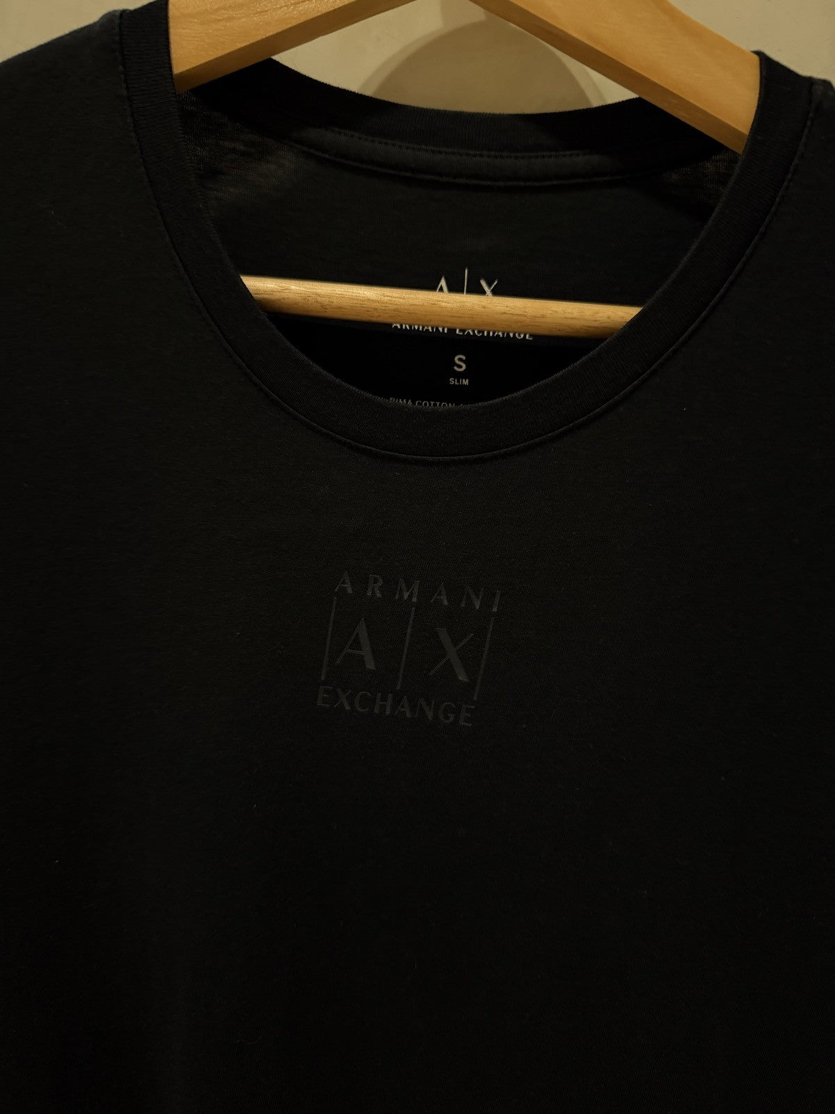 Armani Exchange Marinho Logo Discreto