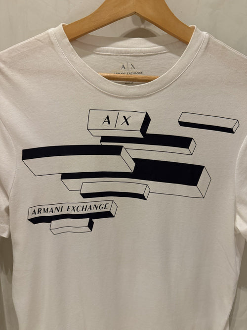 Armani Exchange Branca Barras