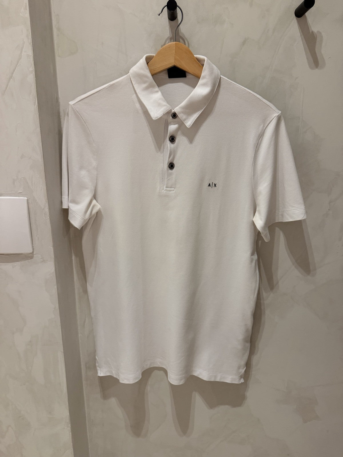 Armani Exchange Polo Branca A|X