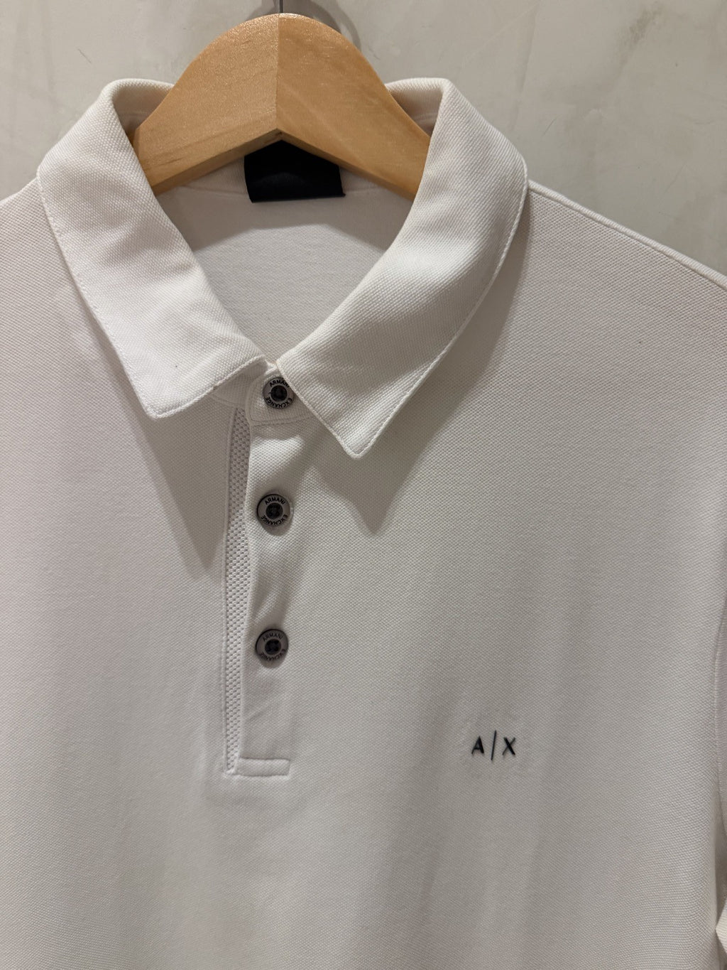 Armani Exchange Polo Branca A|X