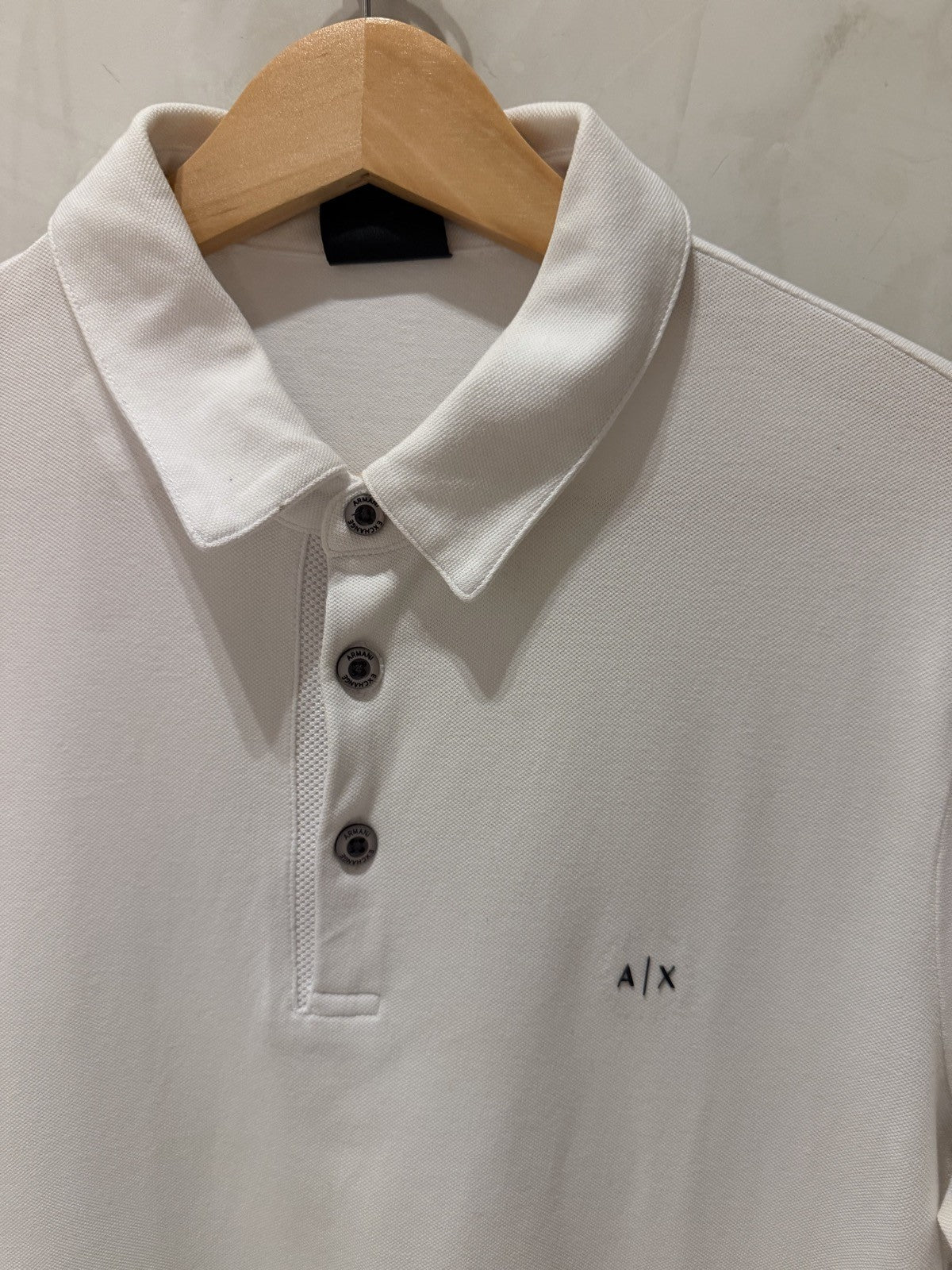 Armani Exchange Polo Branca A|X