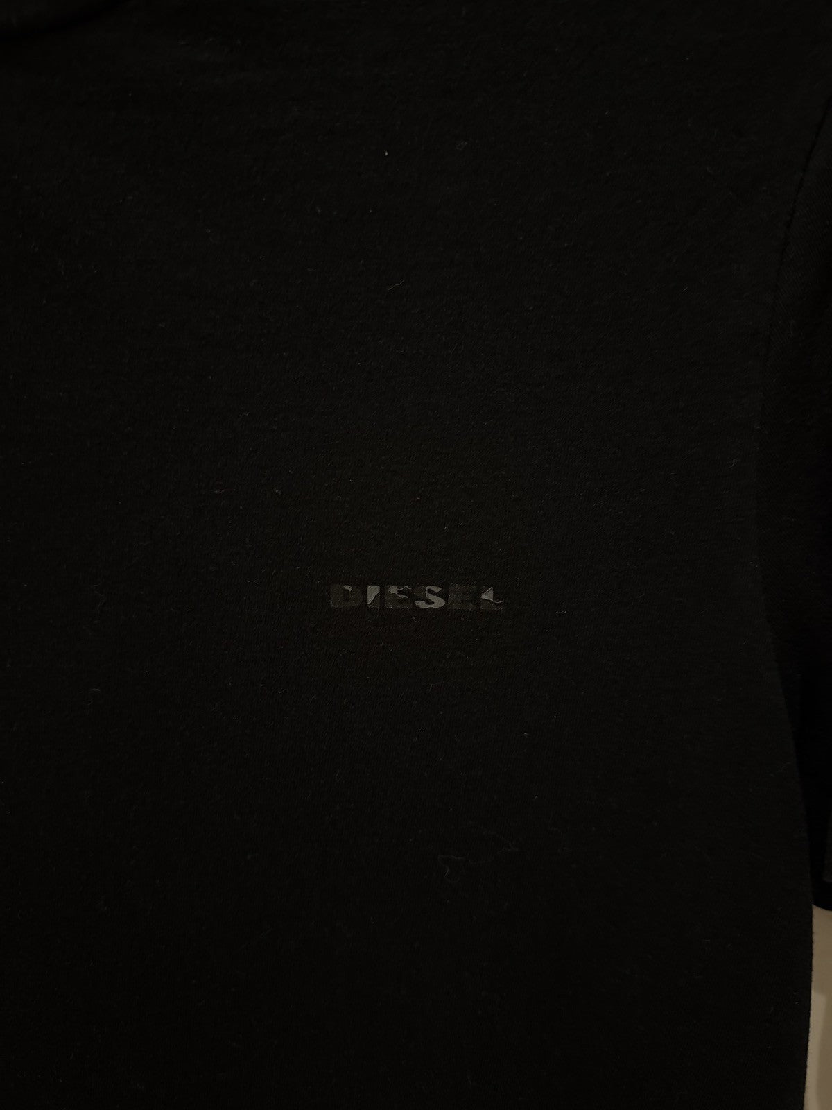 Diesel Preta Logo Discreto