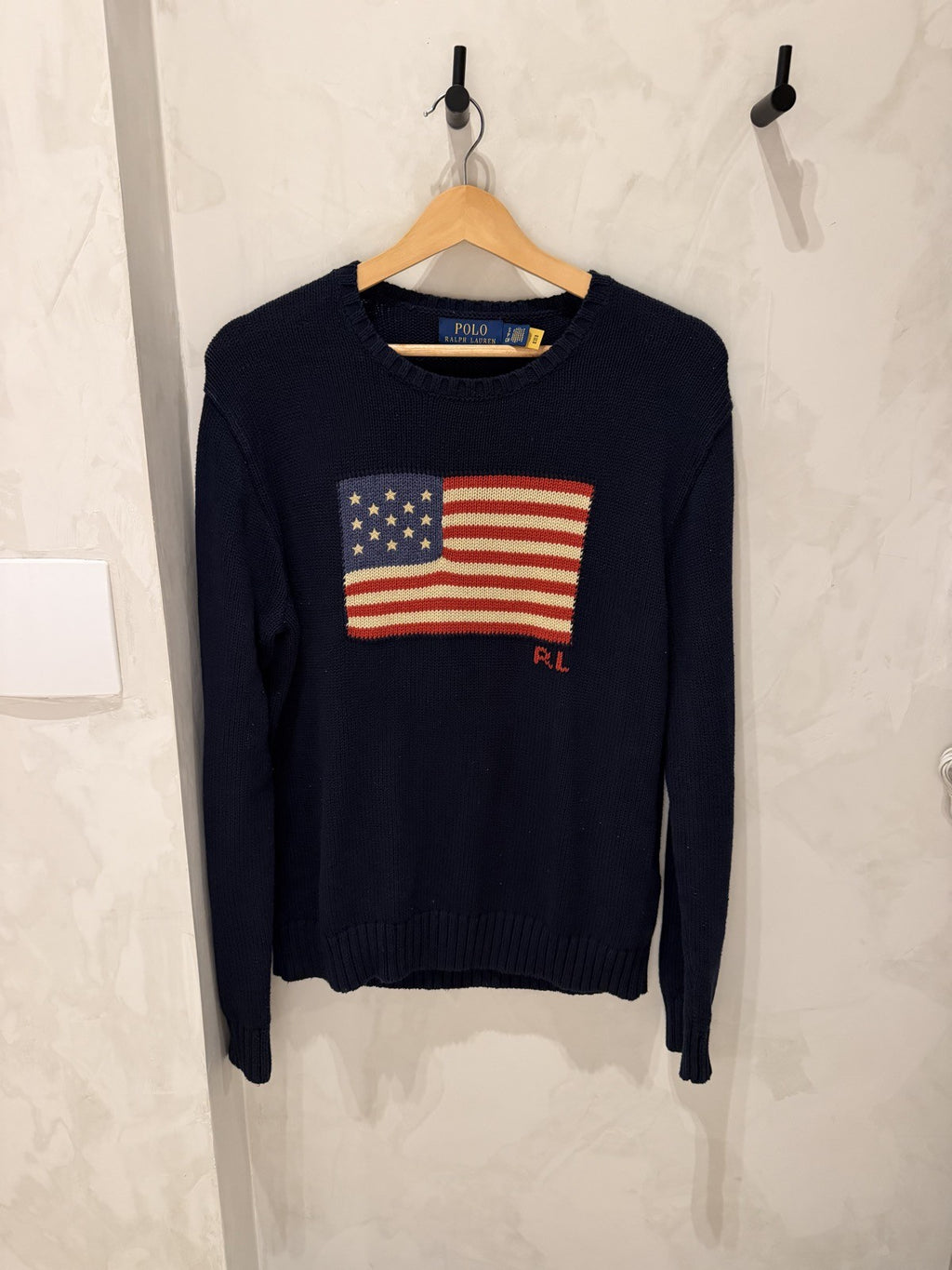 Ralph Lauren Suéter Bandeira USA