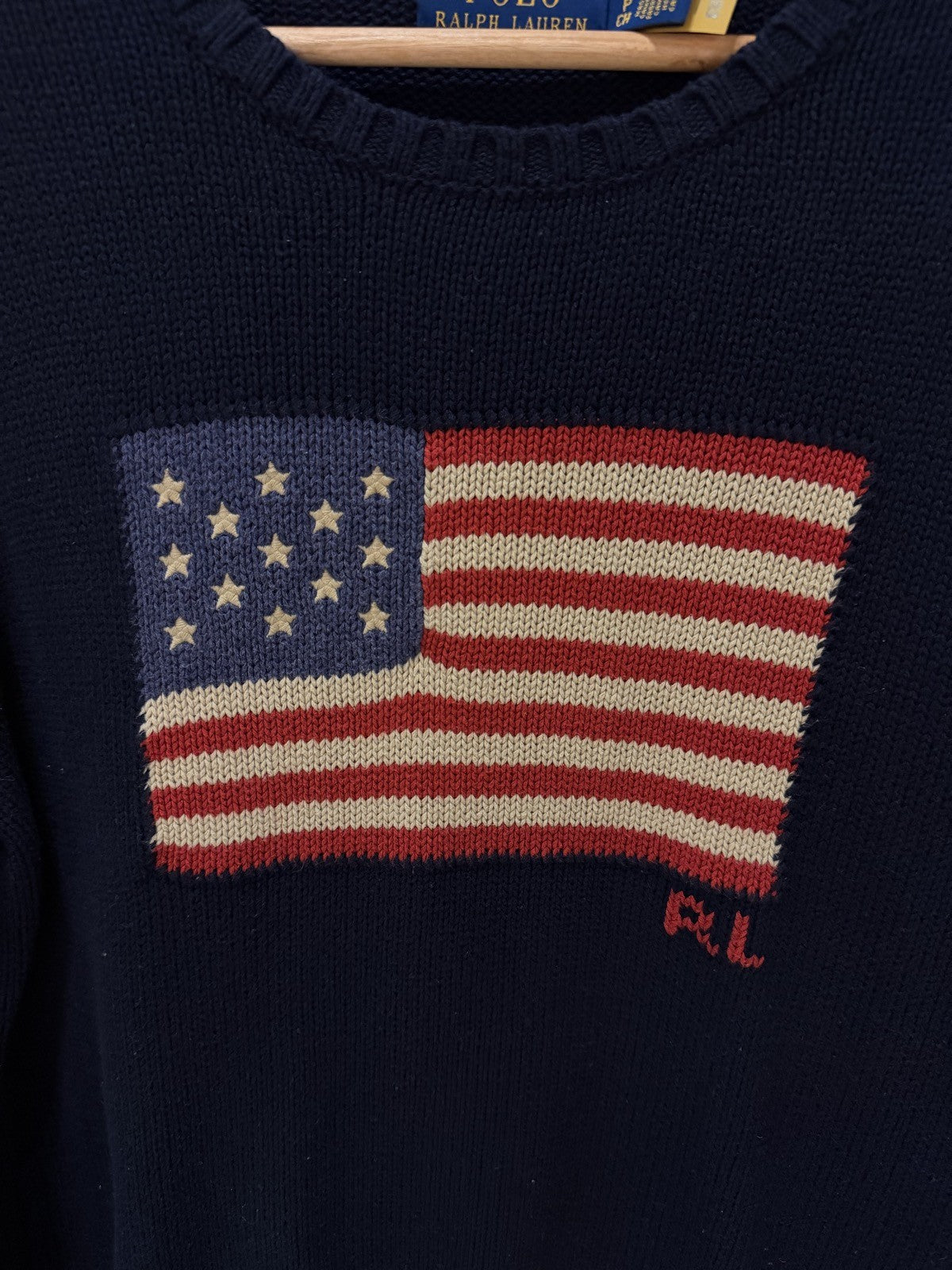 Ralph Lauren Suéter Bandeira USA