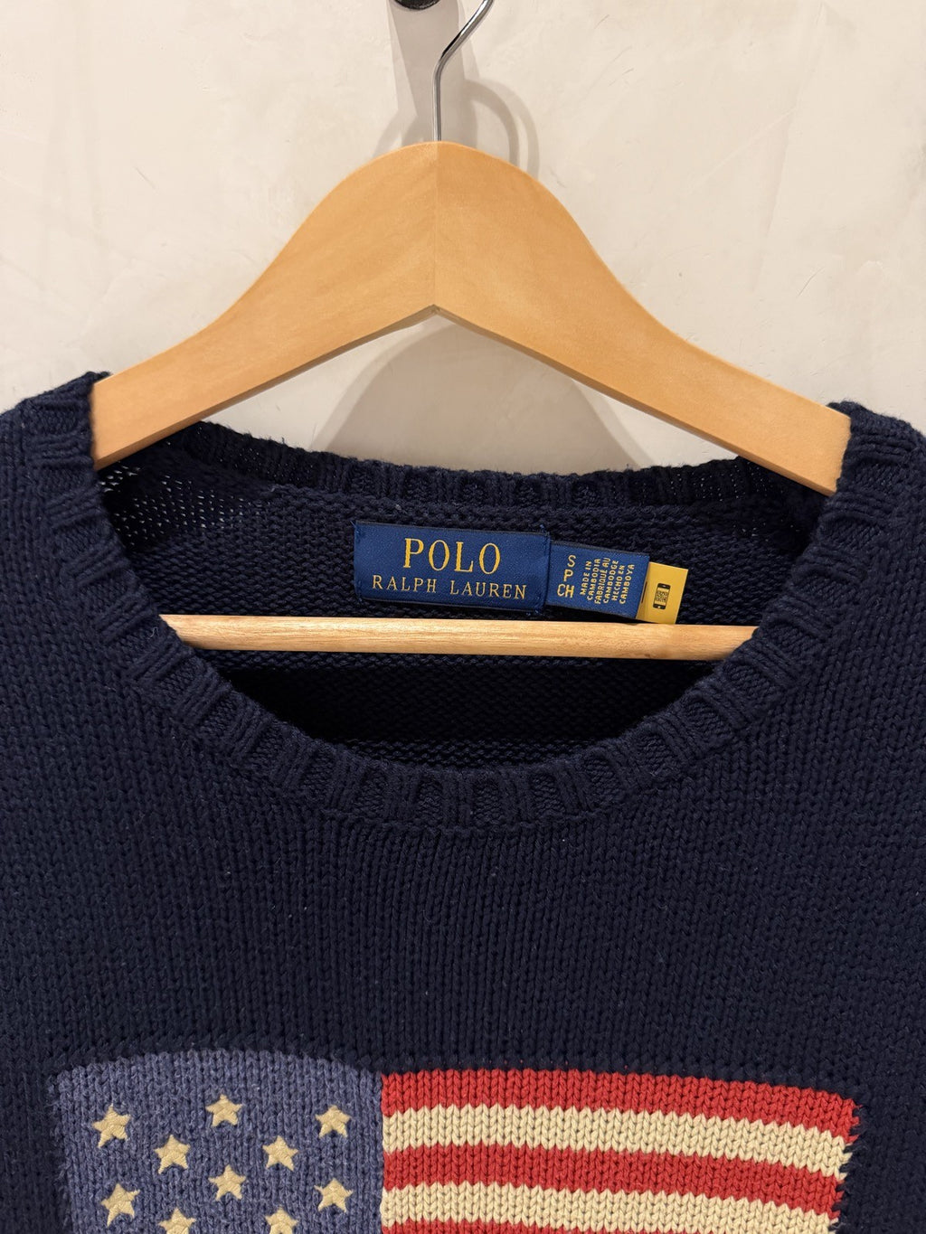 Ralph Lauren Suéter Bandeira USA