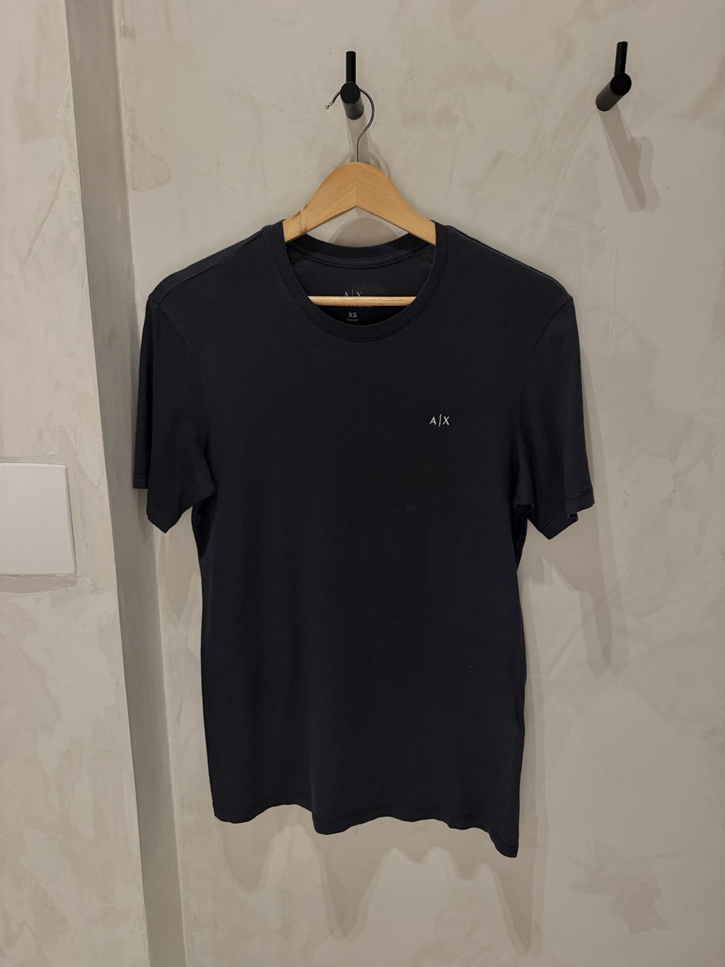 Armani Exchange Marinho Logo Pequeno