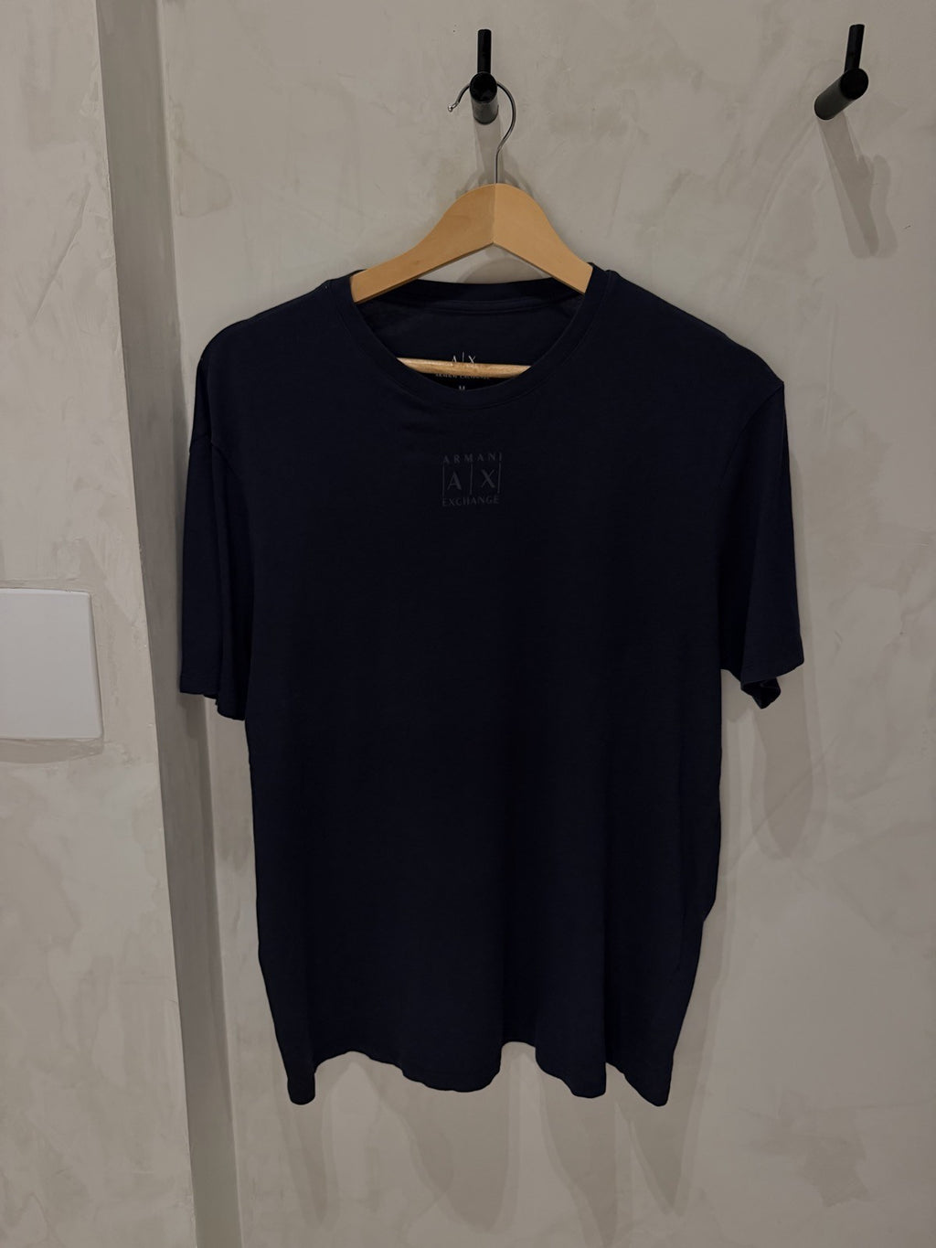 Armani Exchange Marinho Logo Tonal