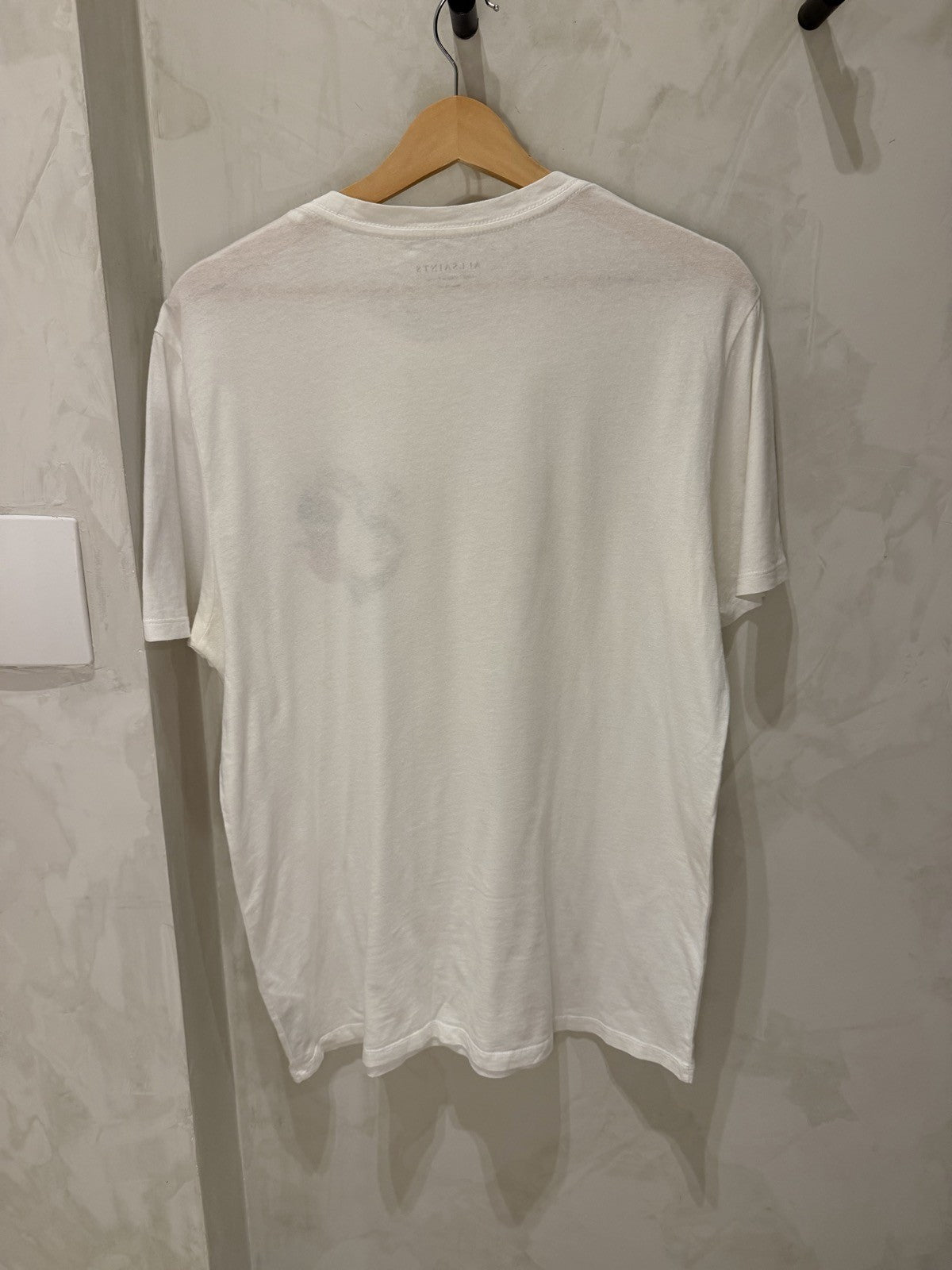 All Saints Branca Estampa Rosa