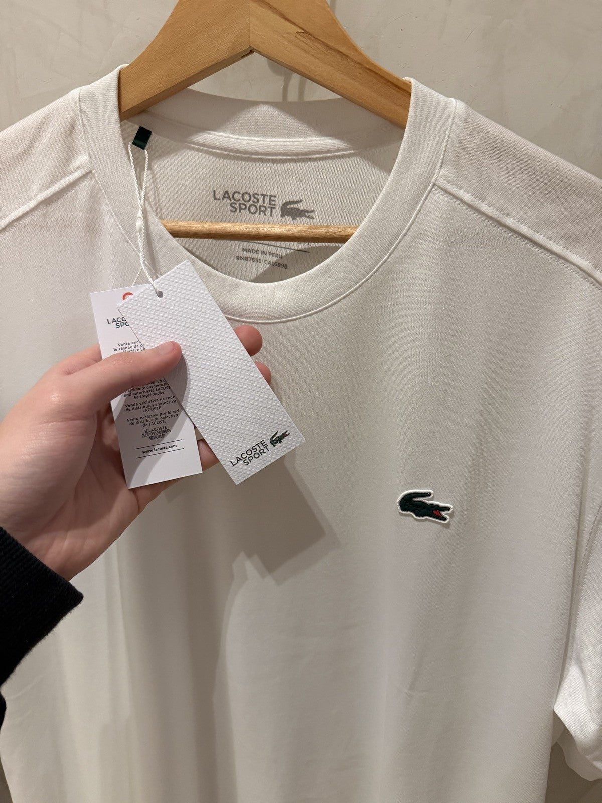 Lacoste Branca