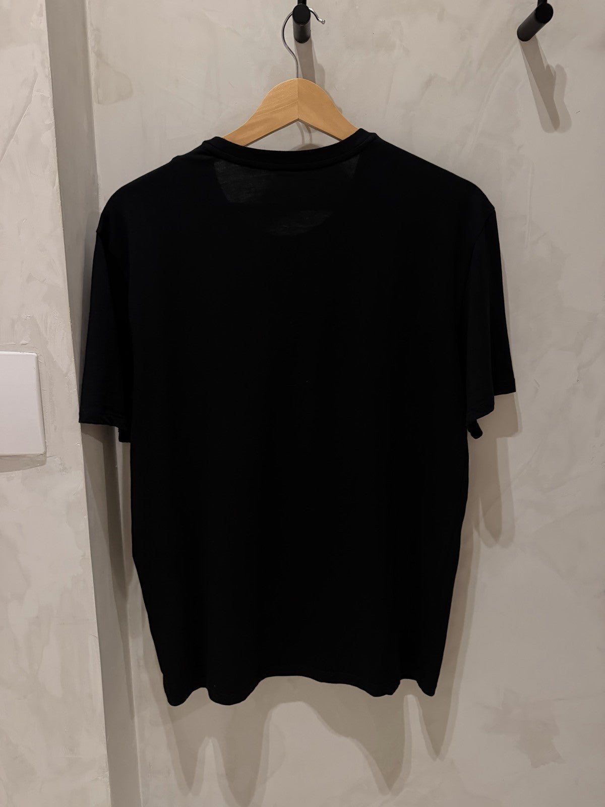Armani Exchange Preta Faixa Cinza